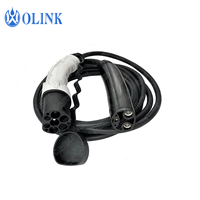 Câble de charge Olink 220V 32A Véhicule électrique Type 2 vers NACS Câble d'extension de charge pour véhicule électrique