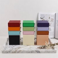Offre Spéciale – Boîte à Bijoux Personnalisée en Papier Texturé pour Bagues et Clous, Emballage Imprimé