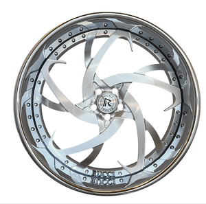 SYG-1020 Individuelles 2-3-teiliges Schmiederad, 115 mm 120 mm, Jede Beliebige Farbkombination, Felgen aus Luft- und Raumfahrt-Aluminium für Luxusautos - Product Image 3