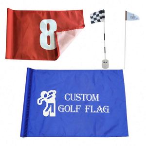 Drapeau de golf 20x13 pouces avec œillet, durable, 420D, drapeaux de golf pour le sport et l'extérieur - Product Image 1