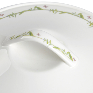 El último diseño botánico bien cerámica China, <span class=keywords><strong>sopa</strong></span> <span class=keywords><strong>de</strong></span> arroz sopera con tapa - Product Image 5