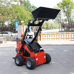 Mini Skid Steer <span class=keywords><strong>Loader</strong></span> Hijau dengan Mesin EPA Efisiensi Tinggi Mengikuti Standar Perlindungan Lingkungan - Product Image 3