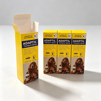 Boîtes en papier pour produits pour animaux de compagnie, imprimées avec un logo personnalisé, écologiques, en matériaux recyclés, biodégradables, pour les soins des animaux de compagnie, les produits en spray, les friandises
