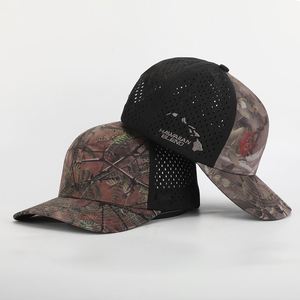 Gorra de Béisbol Estilo Trucker de 6 Paneles con Camuflaje RealTree, Personalizada al por Mayor, de Alta Calidad, Impermeable, con Perforaciones Cortadas a Láser - Product Image 1