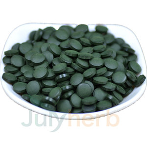 Julyherb prezzo di fabbrica all'ingrosso compresse organiche di spirulina clorella spirulina compresse - Product Image 2