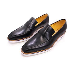 Zapatos casuales hechos a mano de cuero genuino para hombres, mocasines planos ligeros y cómodos para hombres. - Product Image 2