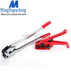 Cầm Tay PP PET Dây Đeo Tensioner Niêm Phong Bộ Công Cụ Thủ Công Máy Đóng Đai