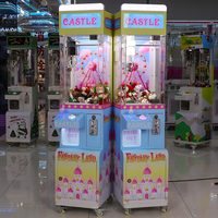 Petite entreprise Mini Griffe Grue Simulateur En Gros Jeux À Monnaie Petite Griffe Machine Jouet pour Enfants Amusement Cadeau Machine