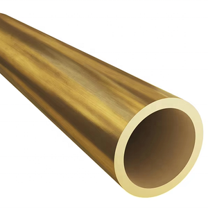 Tuyau en laiton plombé UNS C314, alliage cuivre-zinc-plomb C31400 - Product Image 1