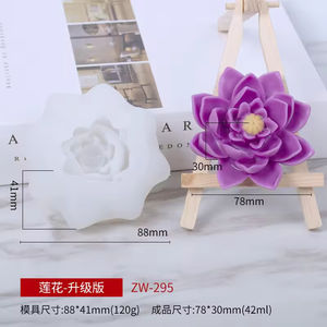 Molde de Silicona para Velas Aromáticas DIY, Molde de Silicona 3D de Árbol de Navidad para Hacer Velas - Product Image 4