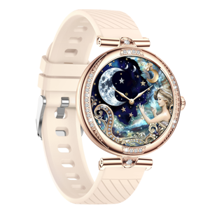 Montre connectée étanche IP68 Reolj pour hommes et femmes, appels Bluetooth, moniteur de fréquence cardiaque, suivi du sommeil, tracker d'activité, boussole, montre connectée ronde - Product Image 3