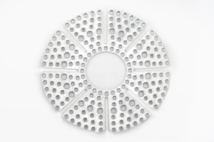 <span class=keywords><strong>Disque</strong></span> d'<span class=keywords><strong>induction</strong></span> en aluminium avec couvercle en verre trempé - Product Image 3