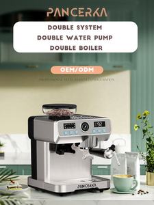 Professional Espresso Coffee Maker Programmable Household and Business Cappuccino <b>Machine</b> for Hotels - Product Image 2