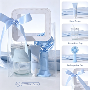 Bridal Shower Guest <strong>Gift</strong> Set Custom Combo Clear Window Handbag Personalized Logo Ladies Self Care <strong>Wedding</strong> <strong>Gift</strong> <strong>Hamper</strong> - Product Image 2