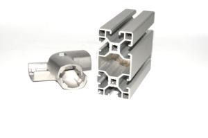 Perfil de mesa de aluminio Tslot <span class=keywords><strong>40x40</strong></span>, disipador de calor de extrusión, Cuadrado redondo, OEM, tamaño personalizado, serie 6000 - Product Image 2