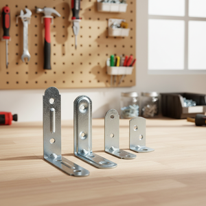 Glissières de meubles en métal modernes réutilisables de haute qualité, à clouer, patins pour appareils électroménagers, repose-pieds pour la maison, le bureau, le salon, la salle de bain - Product Image 5