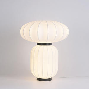 โคมไฟตั้งโต๊ะผ้าไหมสไตล์วาบิซาบิ โคมไฟตกแต่งศิลปะมินิมอลแบบจีนใหม่สำหรับห้องนอน โคมไฟตั้งโต๊ะสไตล์ญี่ปุ่นสำหรับห้องนั่งเล่น - Product Image 6
