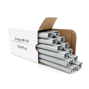 M18 M20 anneaux <span class=keywords><strong>de</strong></span> cochon M galvanisé <span class=keywords><strong>agrafes</strong></span> pour oiseau poulet maille Cage fil clôture - Product Image 1