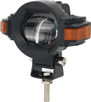 NOUVEAU projecteur double direct 2,5'' pour conduite automobile, conduite nocturne, 18W-45W, œil de démon rouge, 3000K-6000K, éclairage LED pour voiture, moto