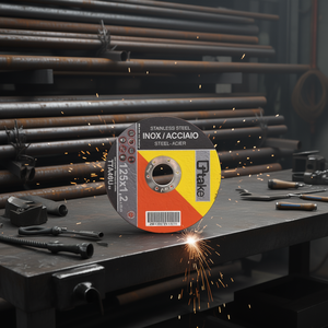 Disco de corte abrasivo Ttake de 230x22.23 mm para acero y acero inoxidable - Product Image 3