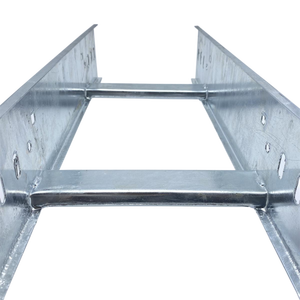 Nhà máy thép HDG 400mm nhúng nóng mạ kẽm đục lỗ thang thang thang khay chống ăn mòn cao cho thương mại - Product Image 6