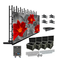 Armoire LED de location étanche P2.9 500x1000mm IP65 pour scène de concert en extérieur, festival de musique, événement