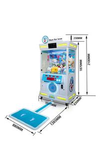 Giant Human Claw Machine for Kids Playing <b>Rubber</b> Duck Prizes Bulk Stuffed Animal Fillers Tokens Capsules Claw Machine - Product Image 2