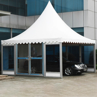 Équipement de location de fête tente pagode pergola cadre en aluminium grande tente de camping tente de bâche de restaurant