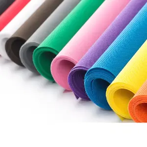 100% Biodegradable Rpp Rpet Spunbonded Non-woven Rolls Polypropylene Embossed Recyclable Tnt Non Woven Pet Pla Nonwoven Fabric