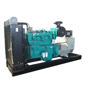 CUMMINS AC three-phase 50Hz 250kva 200kw diesel generator open type Stamford alternator durable generator with ATS
