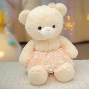 Oso de peluche de juguete de algodón suave personalizado, muñeco de oso de abrazo, regalo para niñas, modelo caliente relleno de PP, fábrica al por mayor - Product Image 2