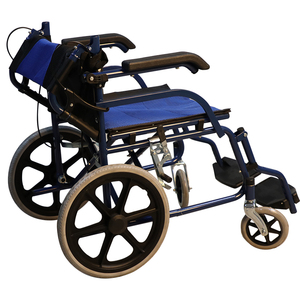 <span class=keywords><strong>Fauteuil</strong></span> roulant manuel compact et portable pour adultes, léger, pliable, avec freins à main, sécurité pour personnes handicapées - Product Image 5
