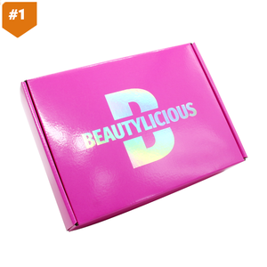 Boîtes d'expédition en carton ondulé de couleur rose avec logo personnalisé, boîtes de colisage, boîtes cadeaux pour cils, perruques, cosmétiques, outils de maquillage - Product Image 3