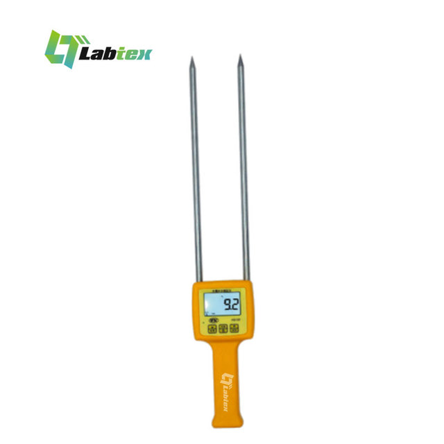 Labtex Portable Moisture Meter Digital Handheld Grain Corn Wheat Tobacco Bamboo Wood Materials with Codes