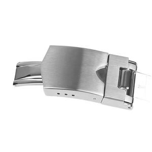 Hebilla de Reloj de Acero Plegable con Cierre de Mariposa de 18 mm, Color Negro y Dorado de Lujo, para Reloj <span class=keywords><strong>Tudor</strong></span> - Product Image 3