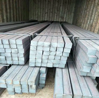 Barre carrée en acier au carbone 5sp 3sp Q195/235/355, 150x150mm, longueur 6-12m, marque Baotai, Shandong, MOQ 25 tonnes