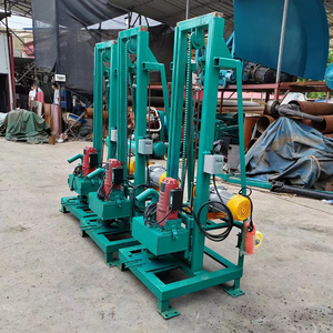 Máquina de perforación de pozos de agua diésel portátil con orificio de perforación pequeño de 100M a precio barato a la venta - Product Image 1