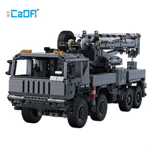 Cada C61507 Véhicule d'assemblage <span class=keywords><strong>de</strong></span> blocs <span class=keywords><strong>de</strong></span> construction Grue <span class=keywords><strong>de</strong></span> sauvetage militaire Grue blindée Puzzle <span class=keywords><strong>de</strong></span> haute difficulté Véhicule d'ingénierie - Product Image 5