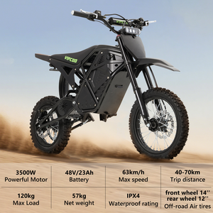 EU Warehouse <b>Powered</b> 3500w Motor Electric Dirt Bike Off Road Mountain Motorcycle Adult Cross Country Electric Motorbike - Product Image 2