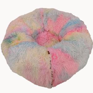 Flauschiges, leicht zu falten des und offenes Plüsch-Katzen bett mit multifunktion alem Tunnel-Guckloch rohr und Tunneln für Innen katzen - Product Image 4