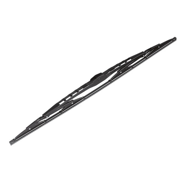 12" Stainless Steel Windshield Wiper Blades Replacement for Ford & GM Polished