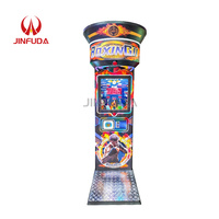 Nouveau design Jeu de rue Amusement Ultimate Big Punch Power Jeu de poinçonnage électronique à jetons Hit Arcade Boxer Machine de boxe