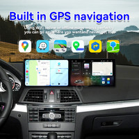 Autoradio MOOKAKA double écran 9,1 pouces pour Mercedes-Benz E2-door coupé W212 2012-2014 Android 15 GPS Navi Stéréo CarPlay sans fil