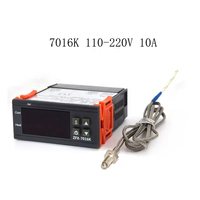 Termostato controlador de temperatura Digital con Sensor para quemador, interruptor de Control de horno, controlador de alta temperatura