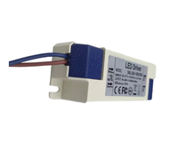 Pilote Led à courant constant série LO-36W coque en plastique alimentation LED dc18-58V/0.58A utilisation pour panneaux lumineux/plafonniers