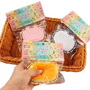 Super Cute Soft Rubber Mochi <b>Squishy</b> Chocolate TPR Fidget Squeeze Toys Decompression Boxed Stretchable for Boys and Girls - Product Image 1