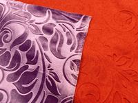 150cm de largeur, tissu cristal de luxe moderne, tapisserie textile velours pour boîtes à bijoux