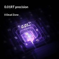Clavier de jeu mécanique magnétique Akko Ray68 HE, disposition 65%, rétroéclairage RGB, hot-swap, DIY, RT 0.01mm, compatible multiplateforme, montage sur plateau