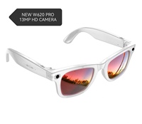Lunettes intelligentes avec caméra HD 13MP, prise de vue IA, flash LED, assistant vocal, traduction IA, pour la vente en gros