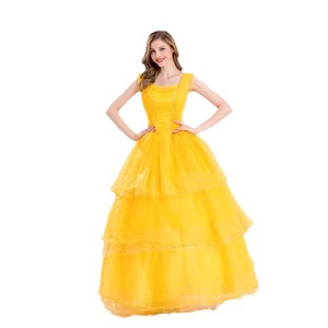 Disfraz de Princesa de Cuento de Hadas para Mujer, Estilo Elegante, Conjunto Completo, Tela de Poliéster, para Halloween, Eventos, Cosplay, Fiestas - Product Image 6